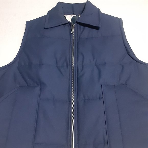 Vintage Big Smith Men's Made in USA Full Zip Vest Size L - Picture 1 of 8